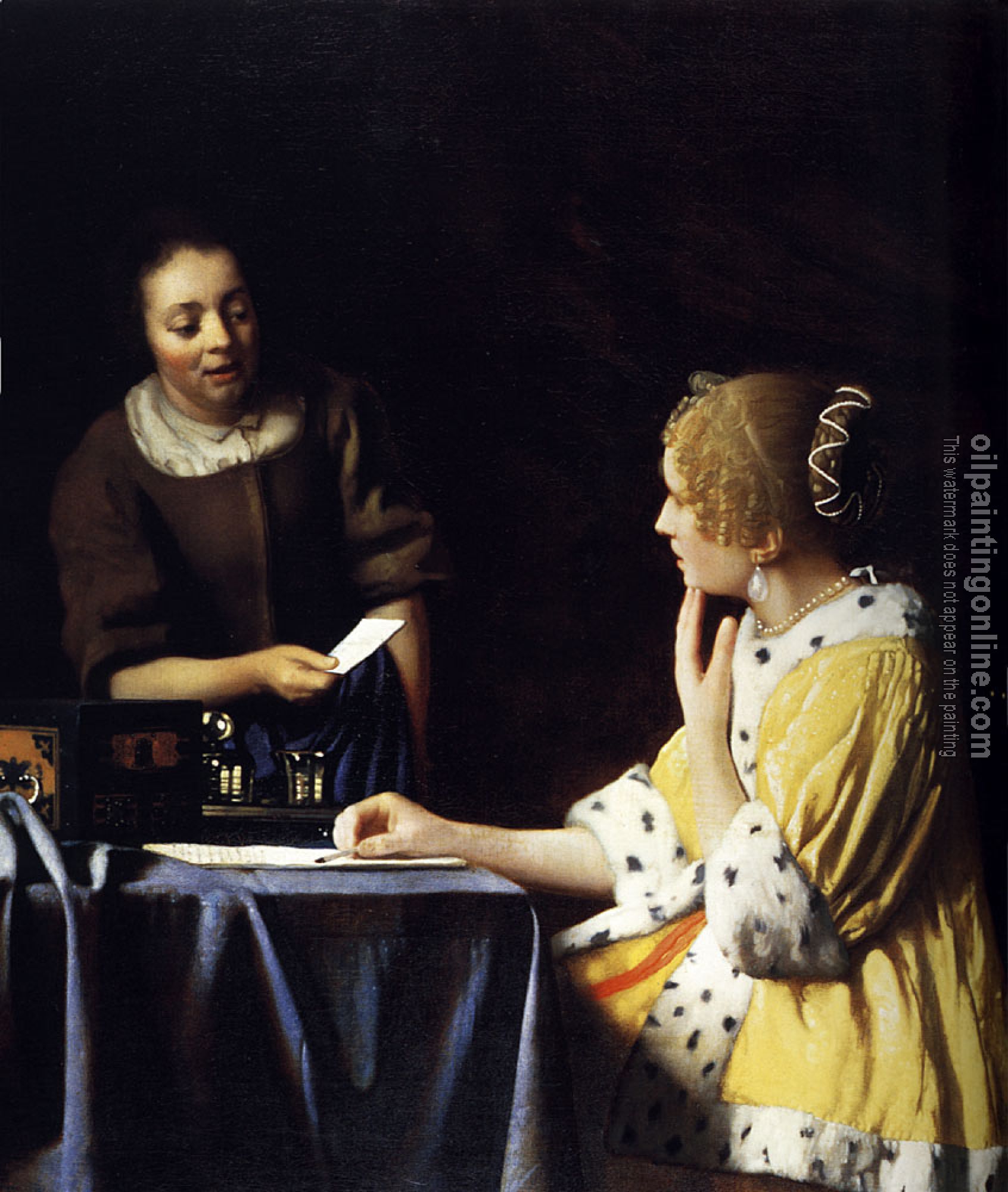 Vermeer, Johannes - oil painting